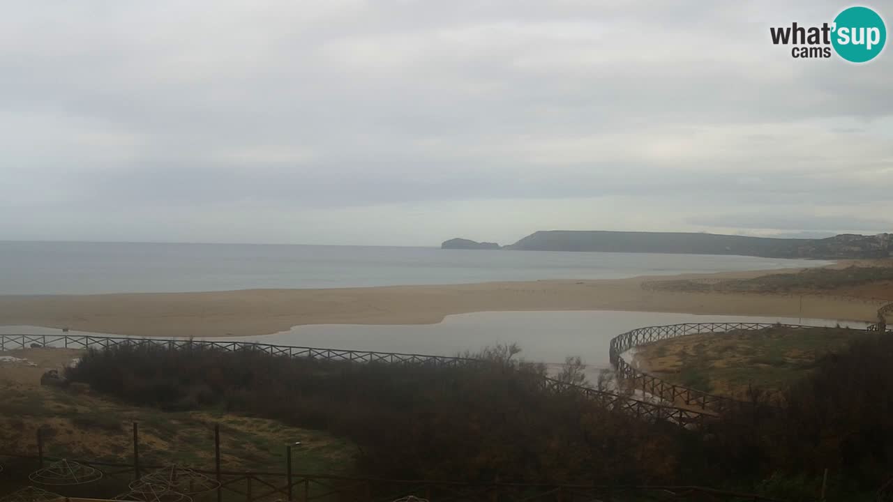 Webcam Torre dei Corsari – Vista live sulla spiaggia da Punta Usai