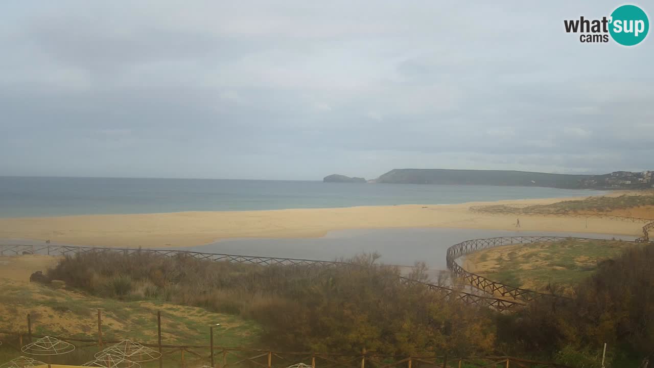 Webcam Torre dei Corsari – Vista live sulla spiaggia da Punta Usai