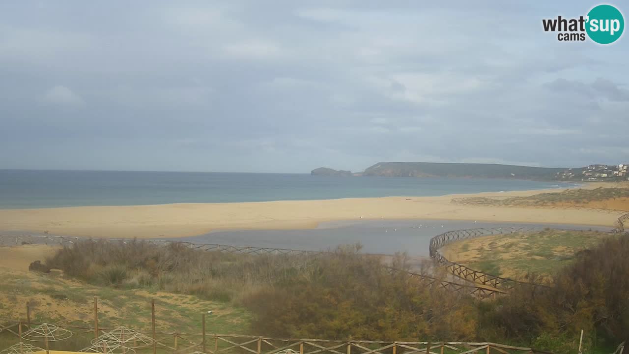 Webcam Torre dei Corsari – Vista live sulla spiaggia da Punta Usai