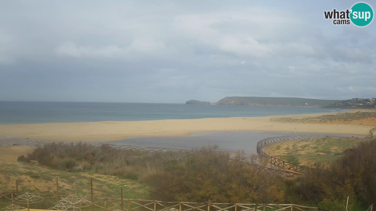 Webcam Torre dei Corsari – Vue en direct sur la plage depuis Punta Usai