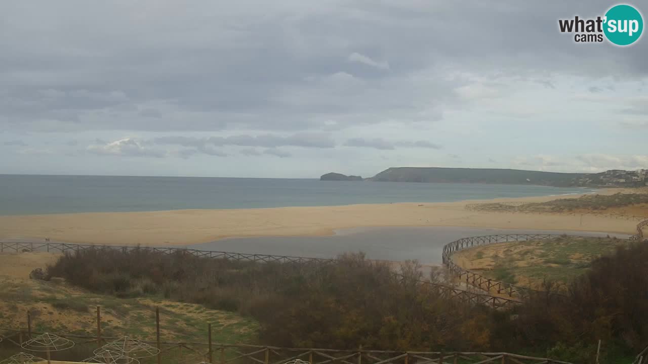 Webcam Torre dei Corsari – Vista live sulla spiaggia da Punta Usai