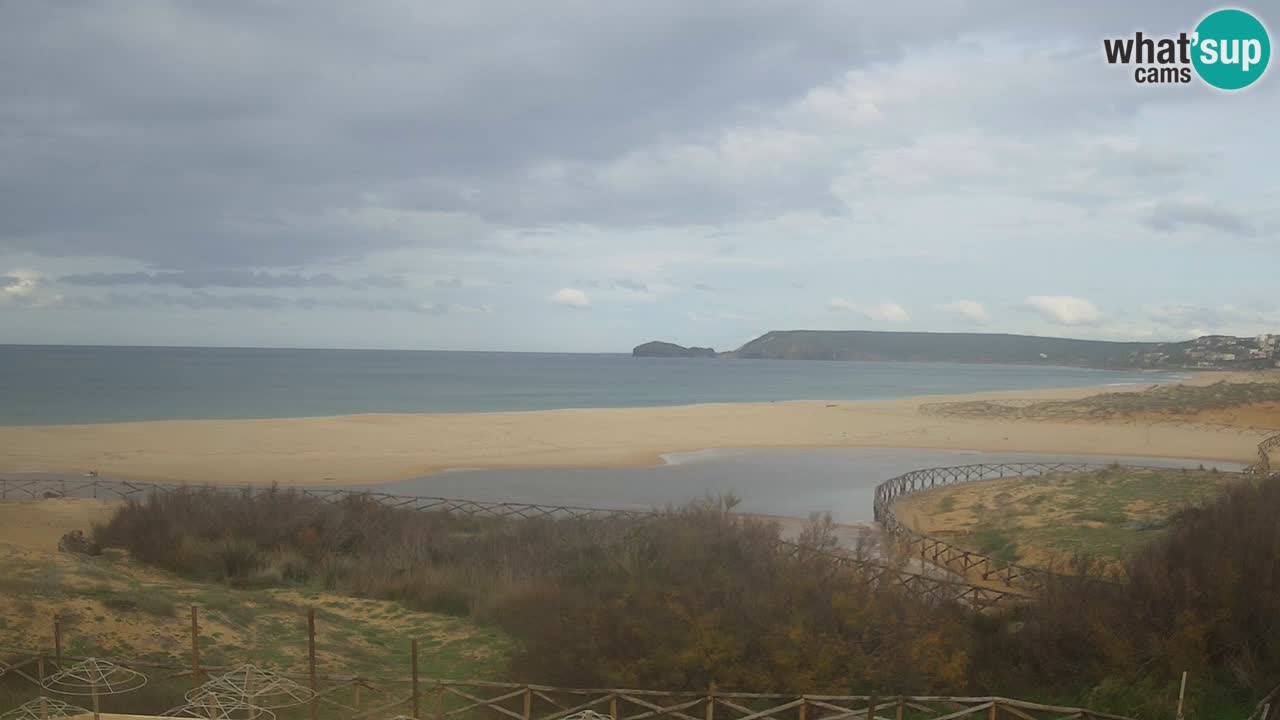 Cámara web Torre dei Corsari – Vista en directo de la playa desde Punta Usai