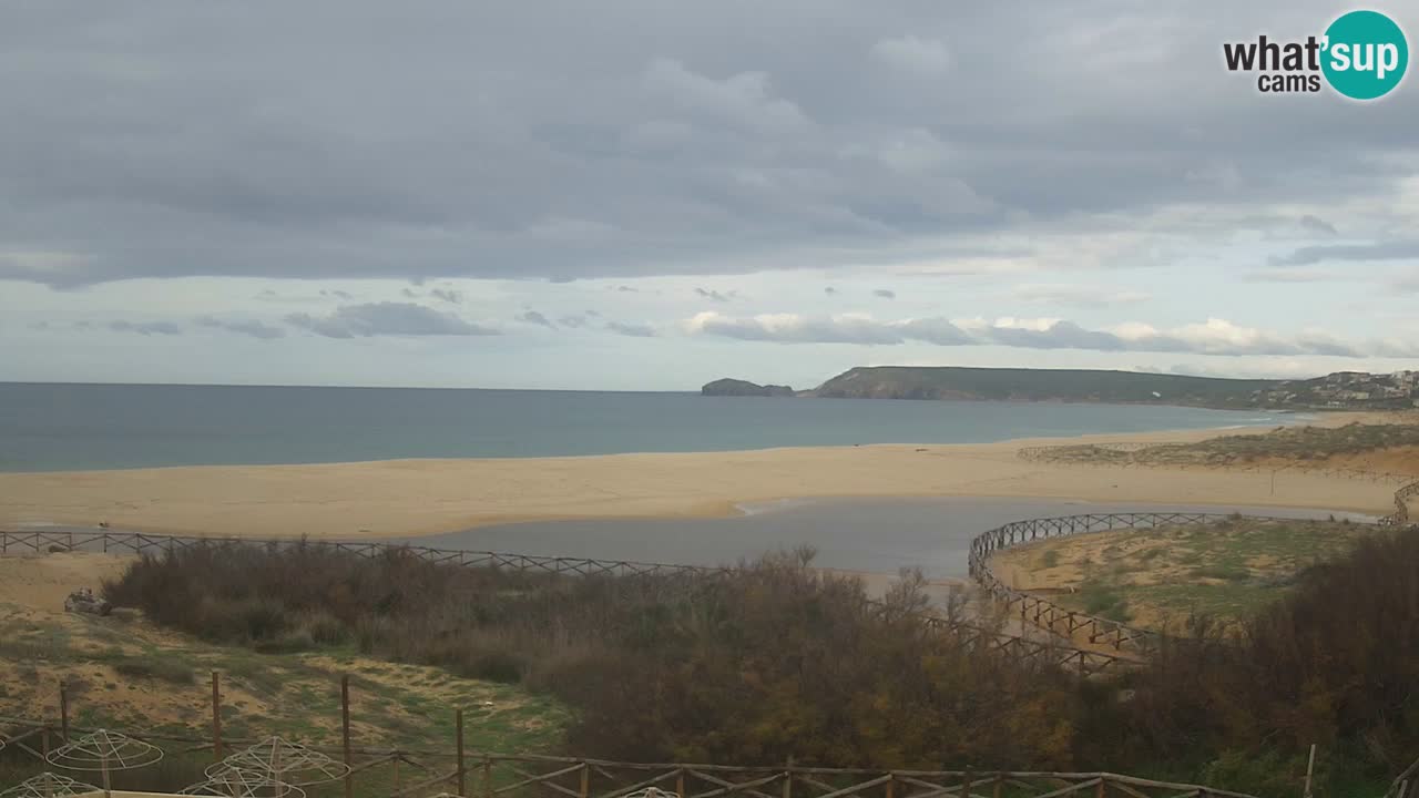 Web kamera Torre dei Corsari – Pogled uživo na plažu s Punta Usai