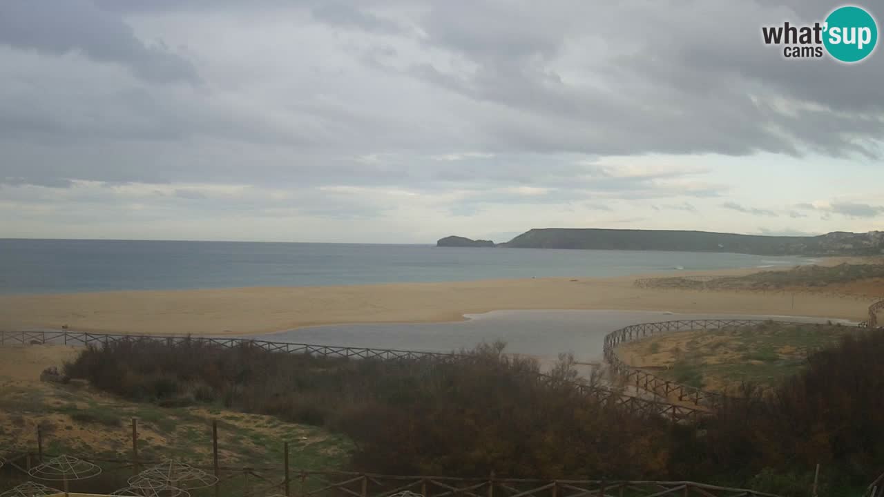 Webcam Torre dei Corsari – Vista live sulla spiaggia da Punta Usai