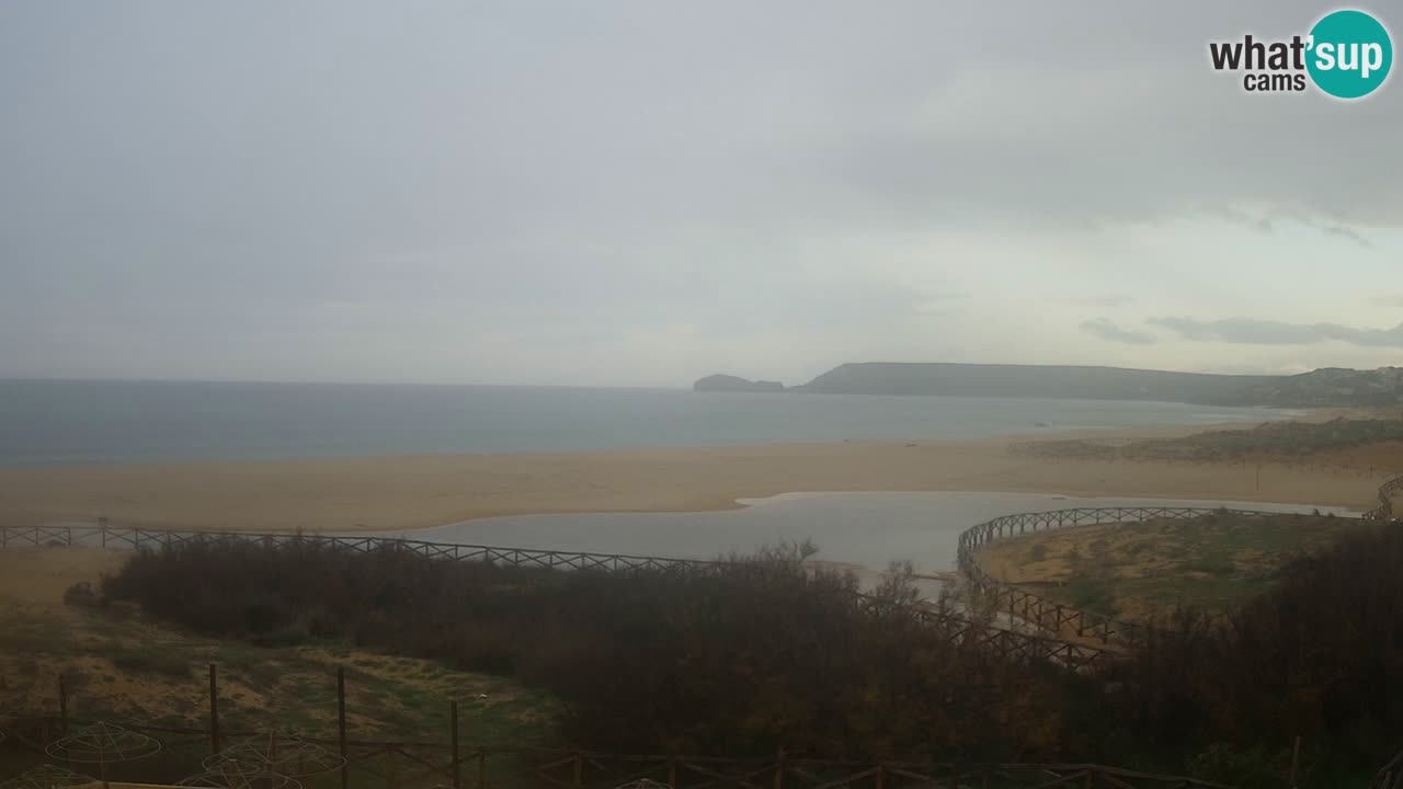 Cámara web Torre dei Corsari – Vista en directo de la playa desde Punta Usai