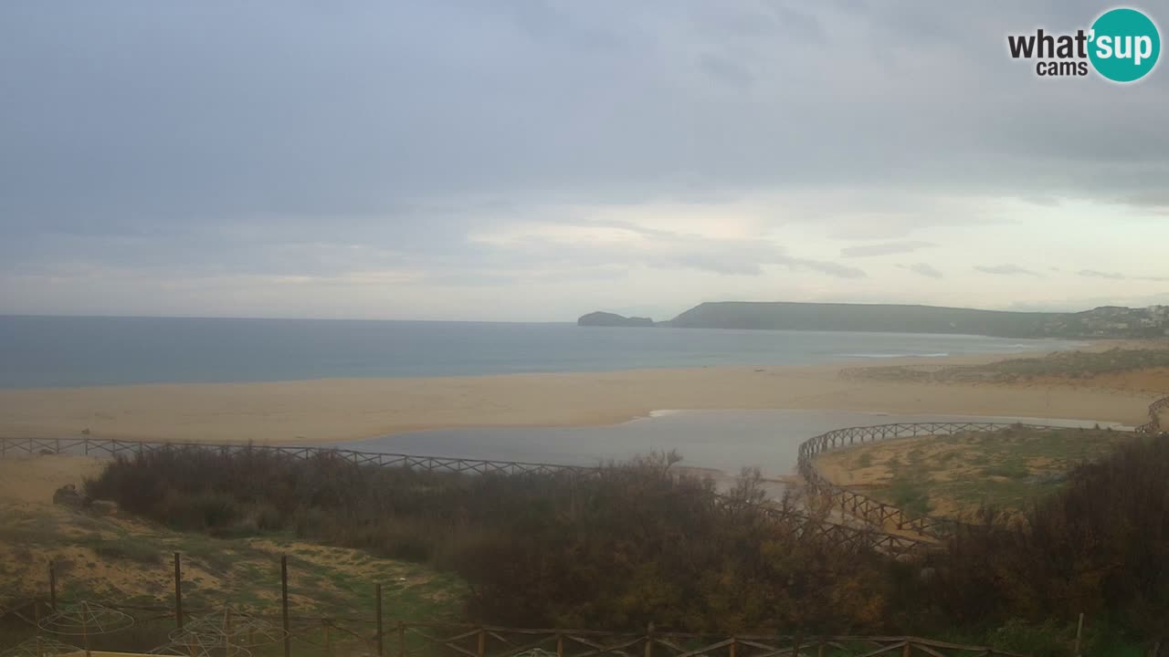 Cámara web Torre dei Corsari – Vista en directo de la playa desde Punta Usai
