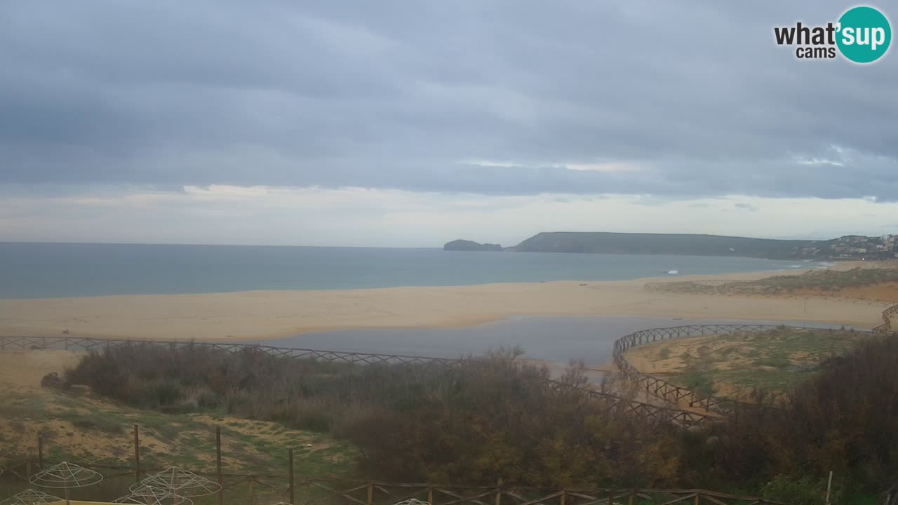 Web kamera Torre dei Corsari – Pogled uživo na plažu s Punta Usai