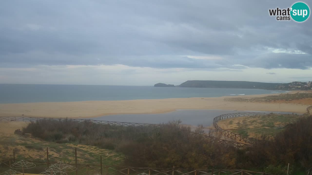 Webcam Torre dei Corsari – Vista live sulla spiaggia da Punta Usai