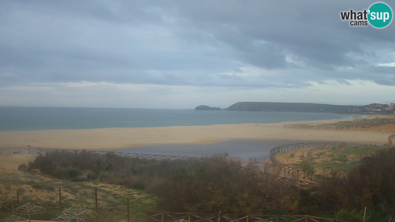 Webcam Torre dei Corsari – Liveblick auf den Strand von Punta Usai
