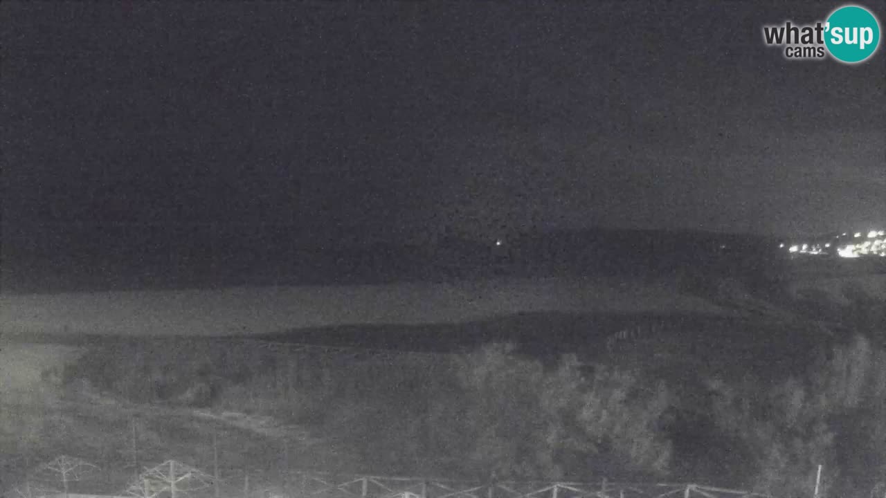 Webcam Torre dei Corsari – Liveblick auf den Strand von Punta Usai