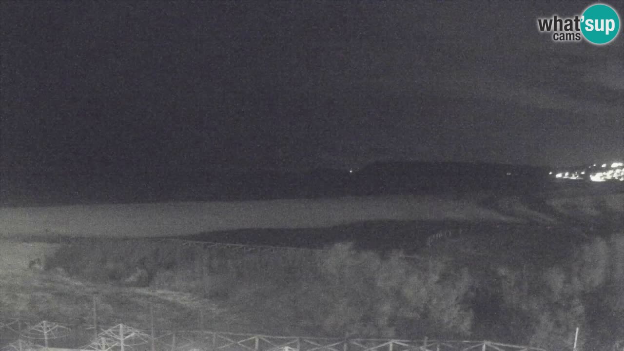 Webcam Torre dei Corsari – Vue en direct sur la plage depuis Punta Usai