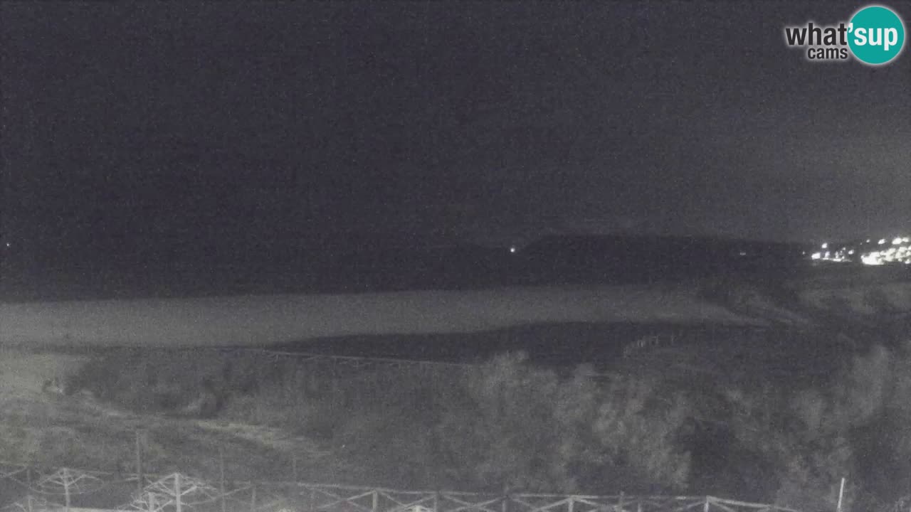 Webcam Torre dei Corsari – Liveblick auf den Strand von Punta Usai