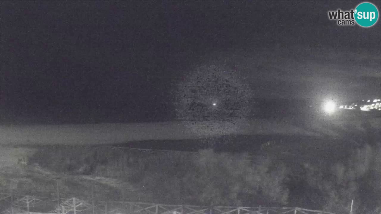 Web kamera Torre dei Corsari – Pogled uživo na plažu s Punta Usai