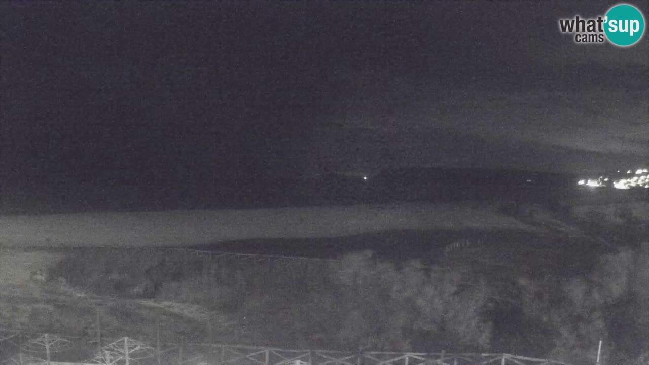 Webcam Torre dei Corsari – Live Beach View from Punta Usai