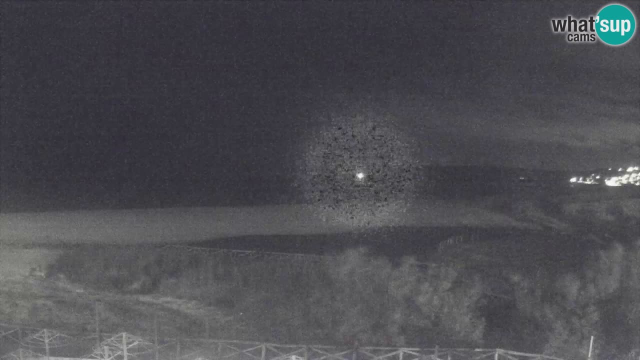 Webcam Torre dei Corsari – Live Beach View from Punta Usai