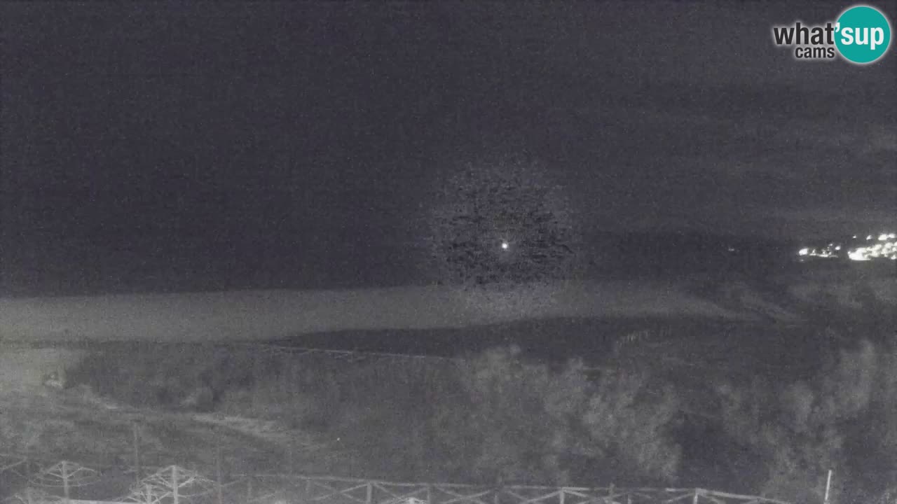 Webcam Torre dei Corsari – Live Beach View from Punta Usai