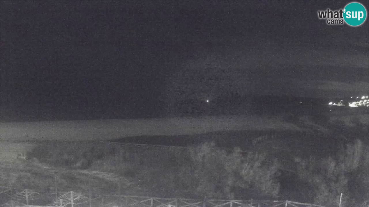 Webcam Torre dei Corsari – Live Beach View from Punta Usai