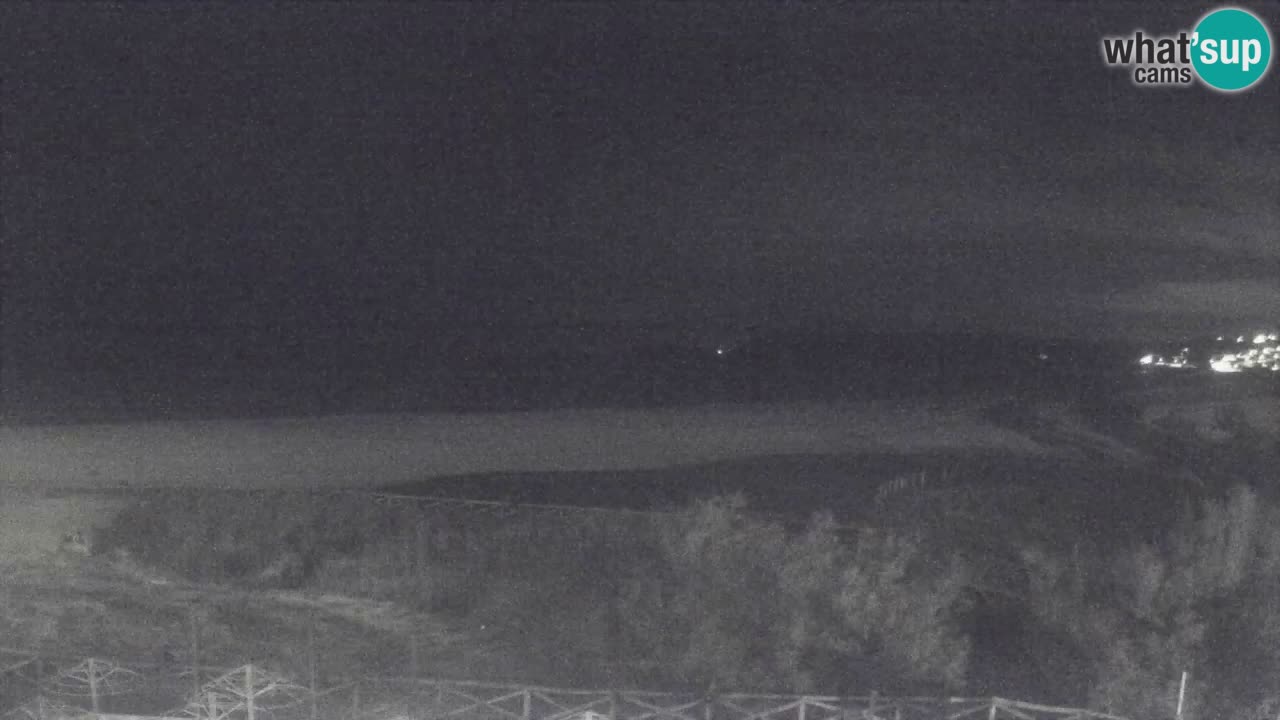 Webcam Torre dei Corsari – Live Beach View from Punta Usai