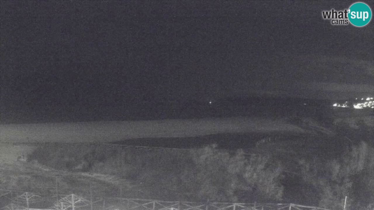 Webcam Torre dei Corsari – Vue en direct sur la plage depuis Punta Usai