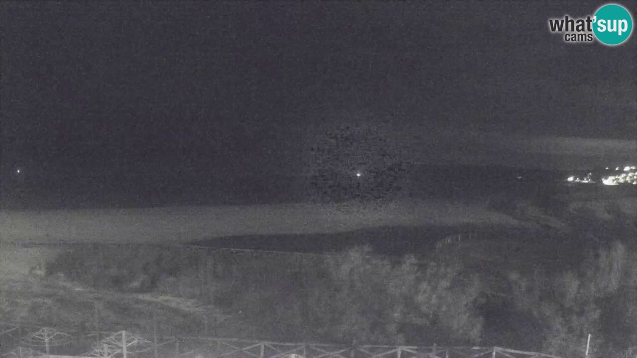 Webcam Torre dei Corsari – Live Beach View from Punta Usai