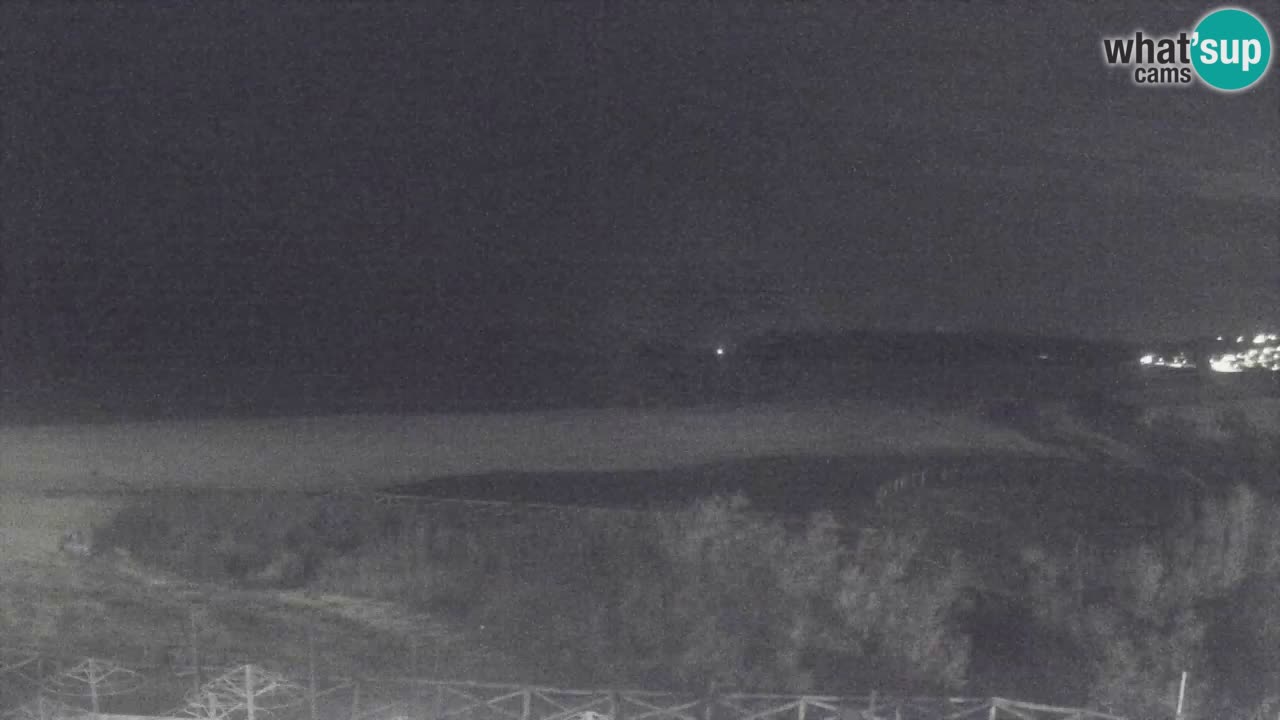 Webcam Torre dei Corsari – Vue en direct sur la plage depuis Punta Usai