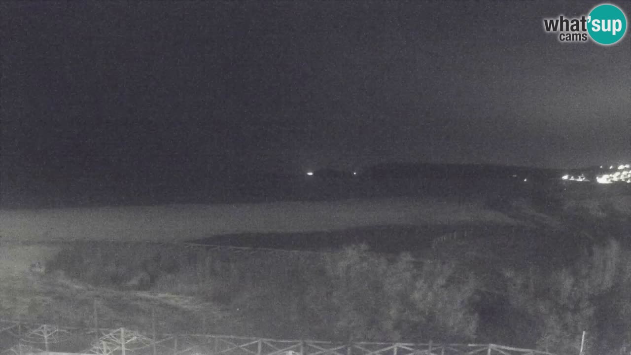 Webcam Torre dei Corsari – Vue en direct sur la plage depuis Punta Usai