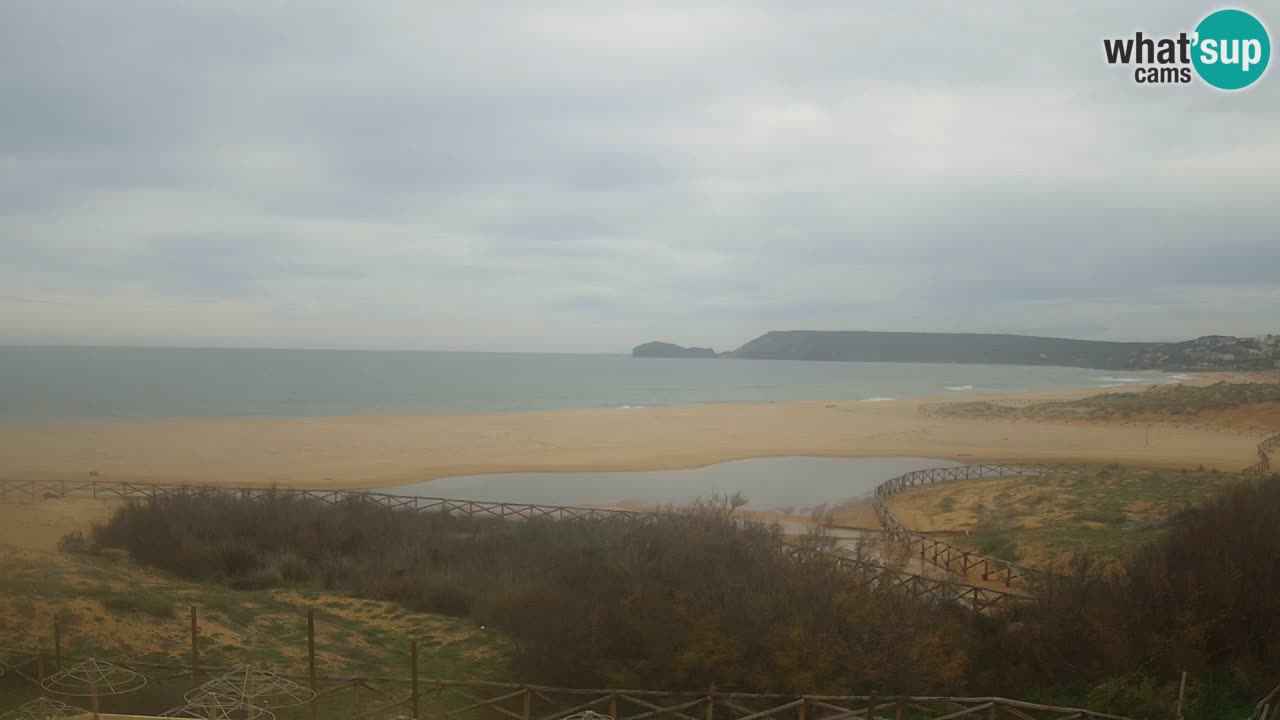 Webcam Torre dei Corsari – Vue en direct sur la plage depuis Punta Usai