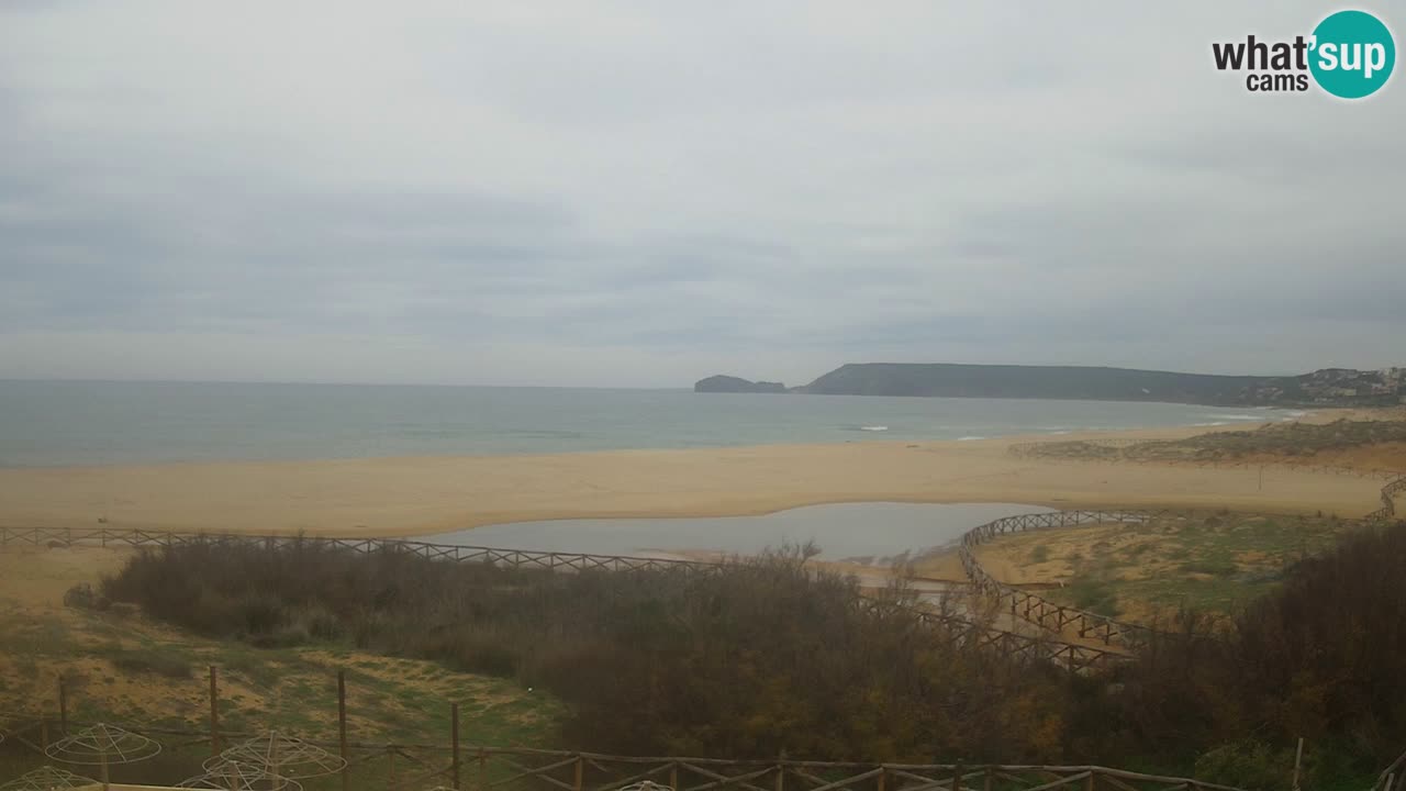 Cámara web Torre dei Corsari – Vista en directo de la playa desde Punta Usai