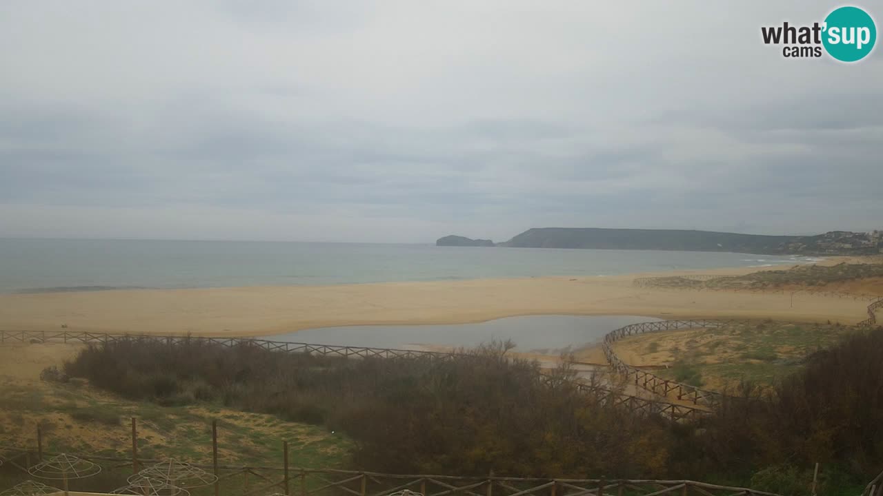Webcam Torre dei Corsari – Vue en direct sur la plage depuis Punta Usai