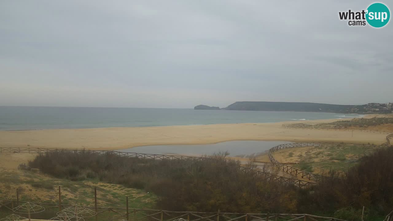 Cámara web Torre dei Corsari – Vista en directo de la playa desde Punta Usai