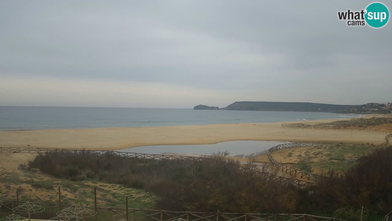 Cámara web Torre dei Corsari – Vista en directo de la playa desde Punta Usai