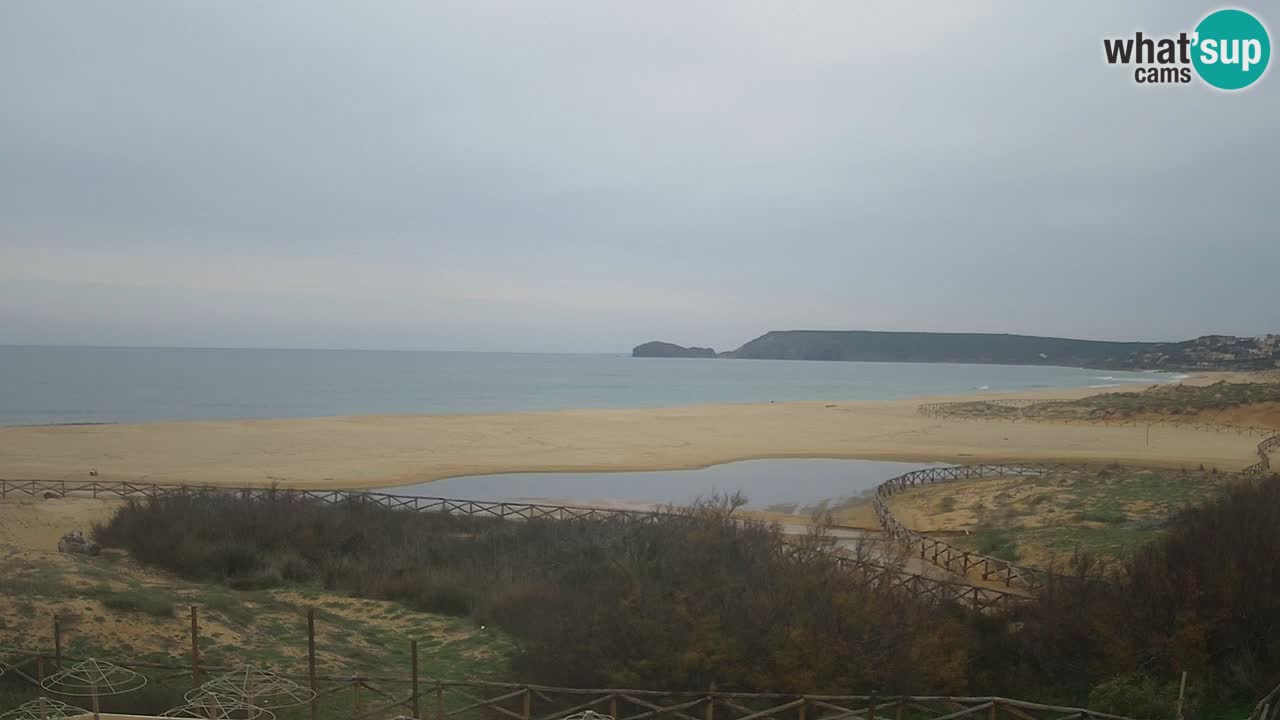 Webcam Torre dei Corsari – Vista live sulla spiaggia da Punta Usai