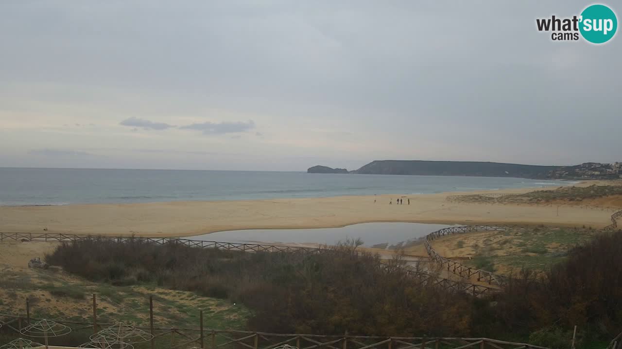 Cámara web Torre dei Corsari – Vista en directo de la playa desde Punta Usai
