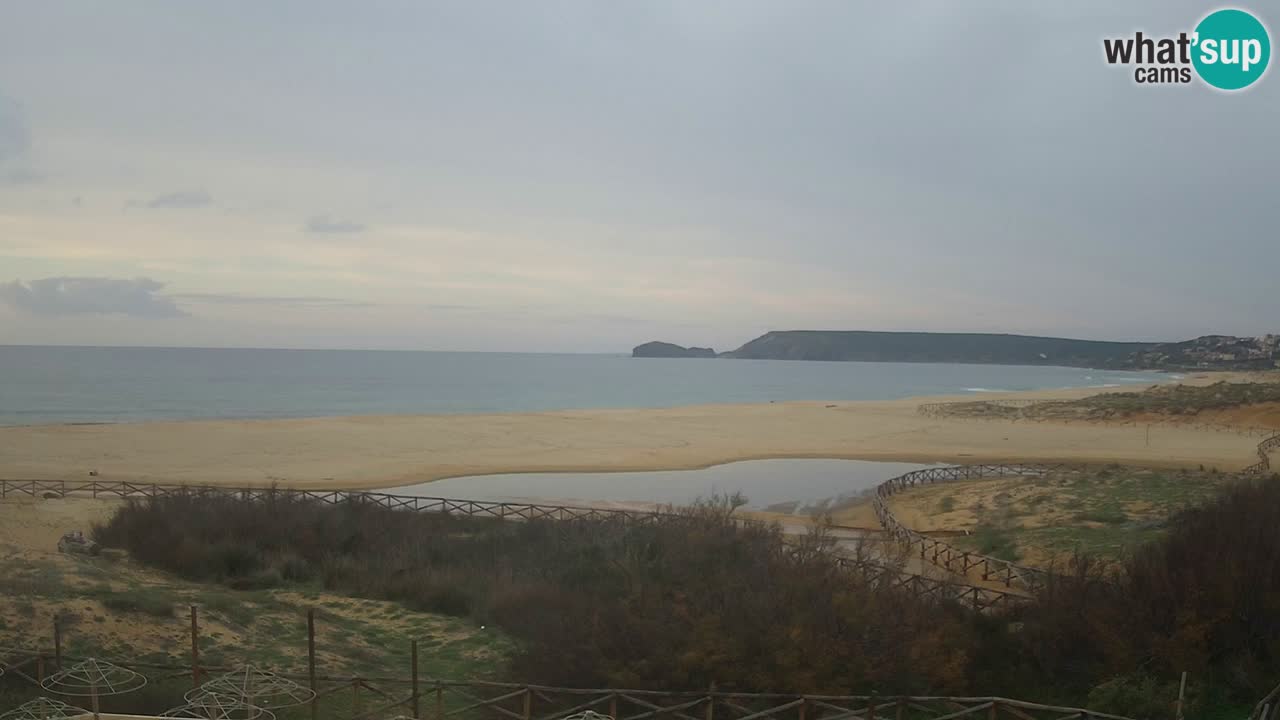 Webcam Torre dei Corsari – Vista live sulla spiaggia da Punta Usai