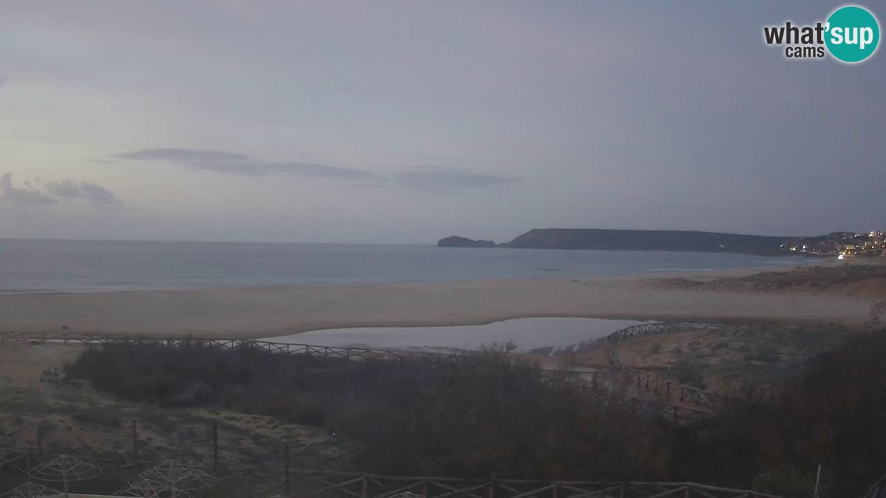 Web kamera Torre dei Corsari – Pogled uživo na plažu s Punta Usai