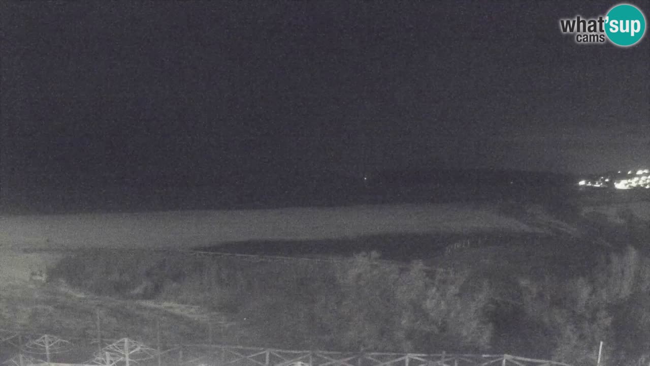 Webcam Torre dei Corsari – Vue en direct sur la plage depuis Punta Usai