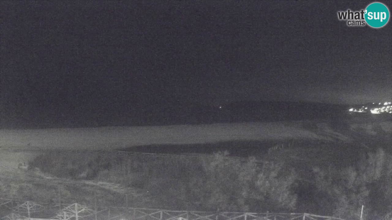 Cámara web Torre dei Corsari – Vista en directo de la playa desde Punta Usai