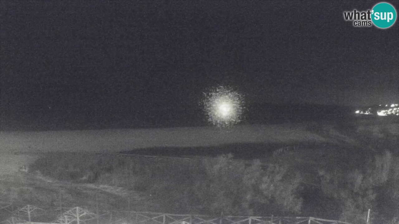 Webcam Torre dei Corsari – Vue en direct sur la plage depuis Punta Usai