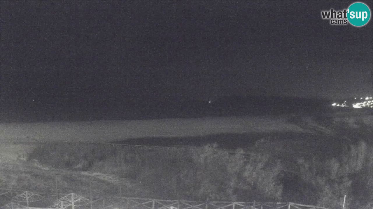 Webcam Torre dei Corsari – Vue en direct sur la plage depuis Punta Usai