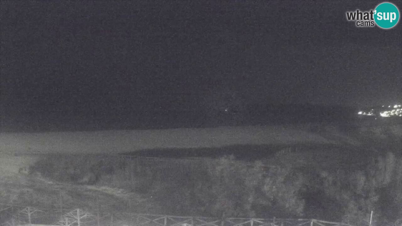 Cámara web Torre dei Corsari – Vista en directo de la playa desde Punta Usai