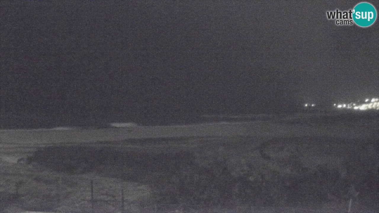 Webcam Torre dei Corsari – Vista live sulla spiaggia da Punta Usai