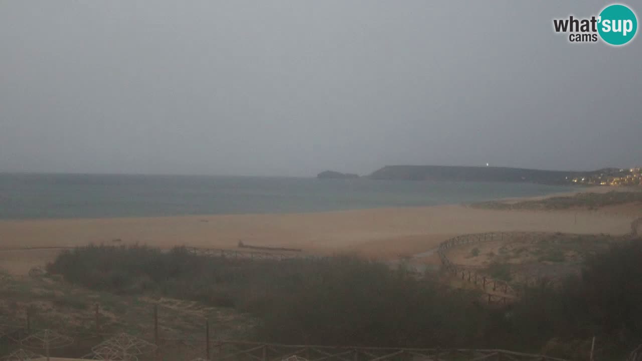 Spletna kamera Torre dei Corsari – Pogled v živo na plažo s Punta Usai