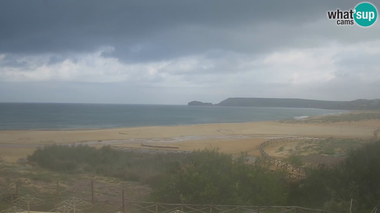 Webcam Torre dei Corsari – Vista live sulla spiaggia da Punta Usai