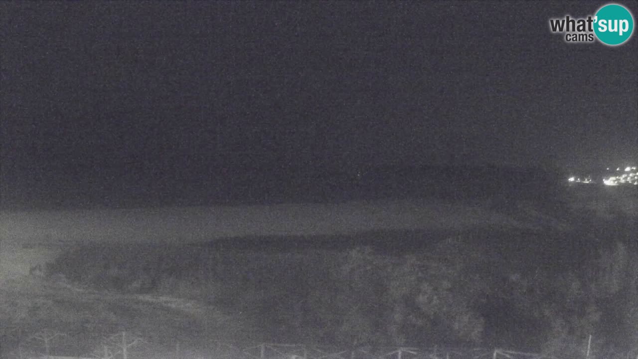 Webcam Torre dei Corsari – Vue en direct sur la plage depuis Punta Usai