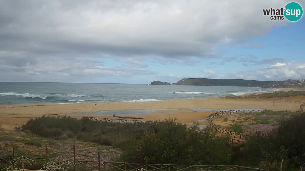 Webcam Torre dei Corsari – Live Beach View from Punta Usai