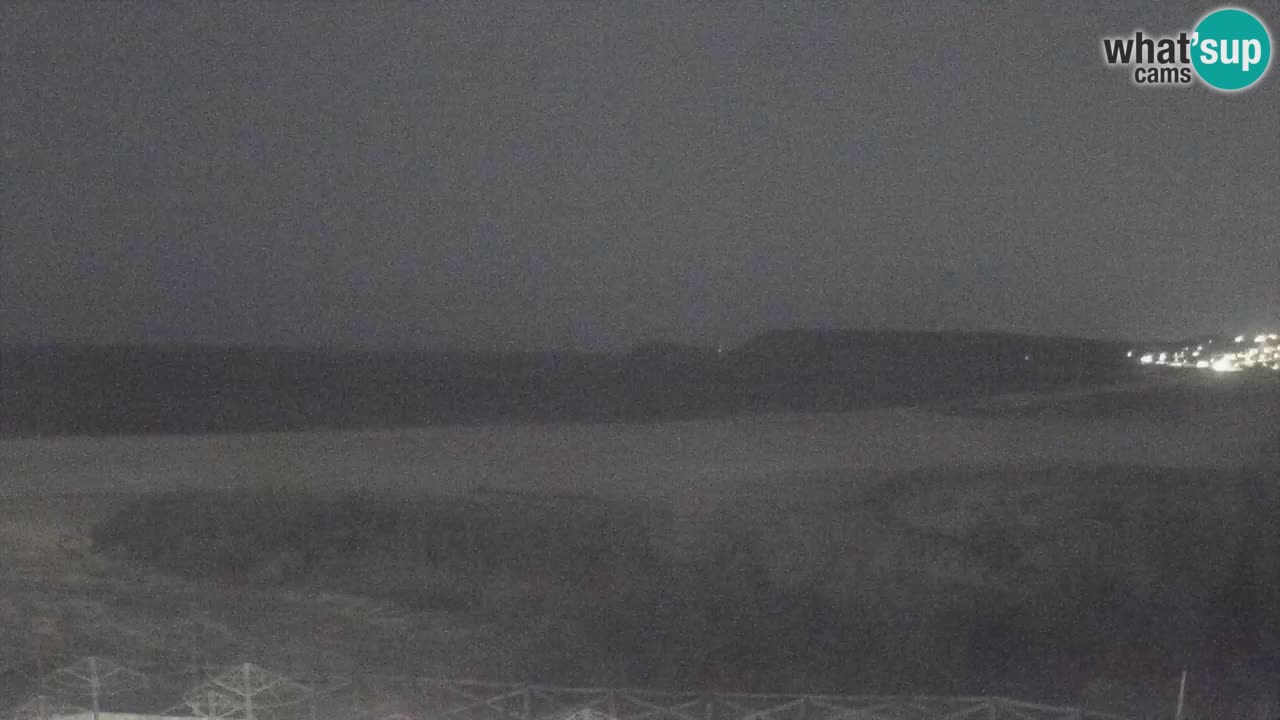 Webcam Torre dei Corsari – Vista live sulla spiaggia da Punta Usai