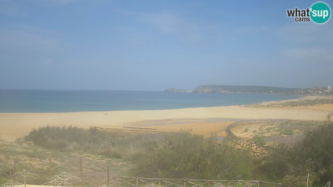 Webcam Torre dei Corsari – Live Beach View from Punta Usai
