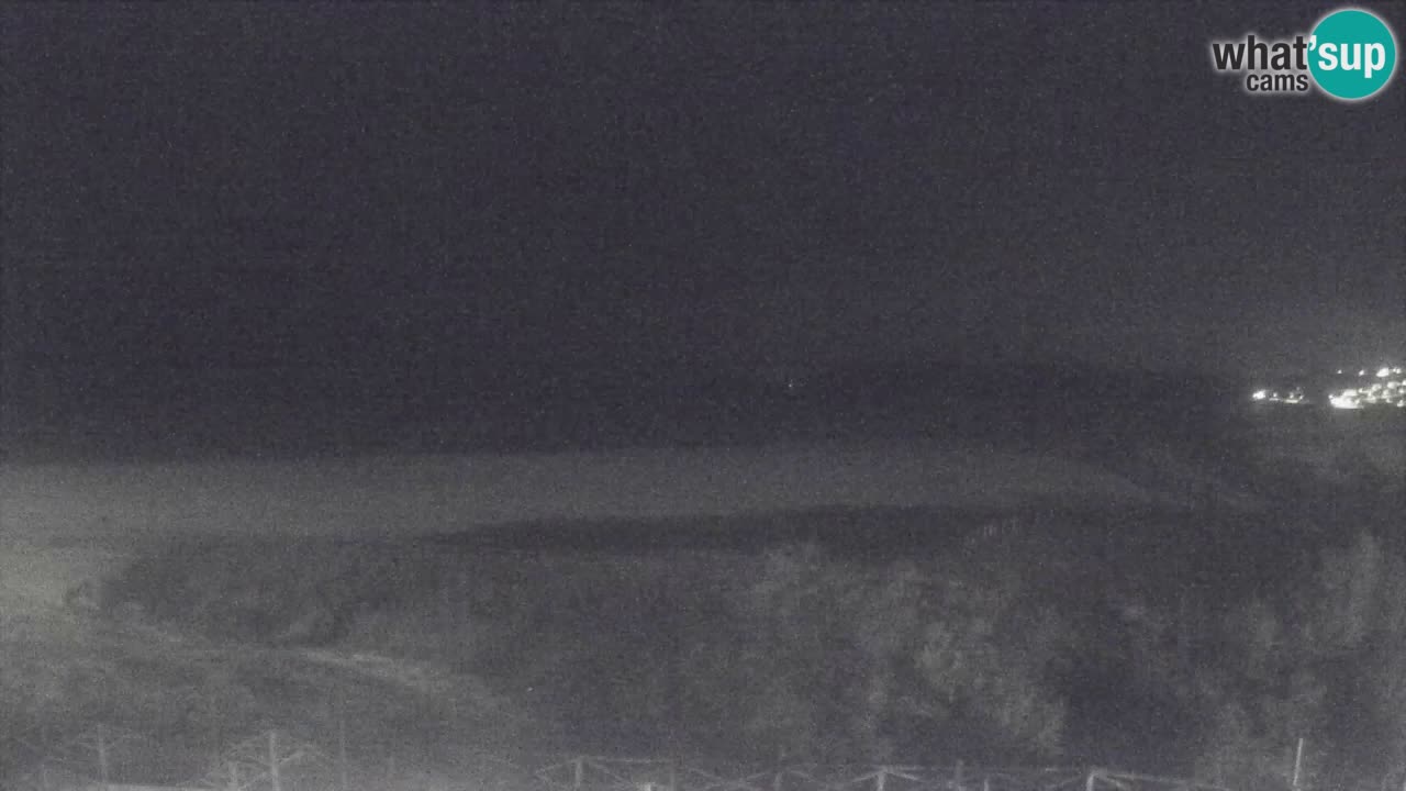 Webcam Torre dei Corsari – Vista live sulla spiaggia da Punta Usai