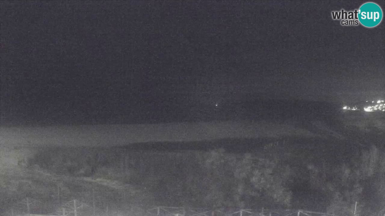 Webcam Torre dei Corsari – Vista live sulla spiaggia da Punta Usai