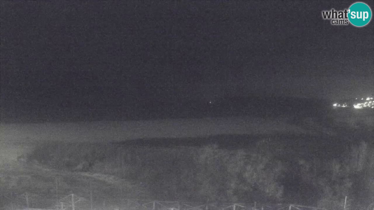 Webcam Torre dei Corsari – Liveblick auf den Strand von Punta Usai